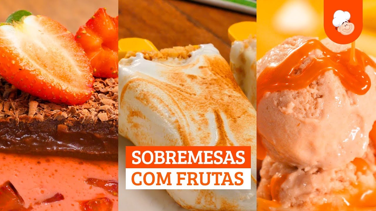 Sobremesas com frutas — Receitas TudoGostoso [Vídeo Receita]