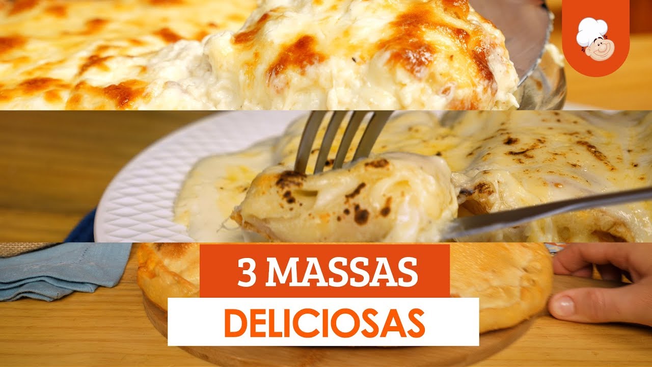 3 Massas Deliciosas [Vídeo Receita]