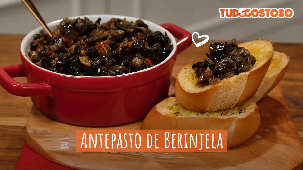 Antepasto de Berinjela - Receitas TudoGostoso [Vídeo Receita]