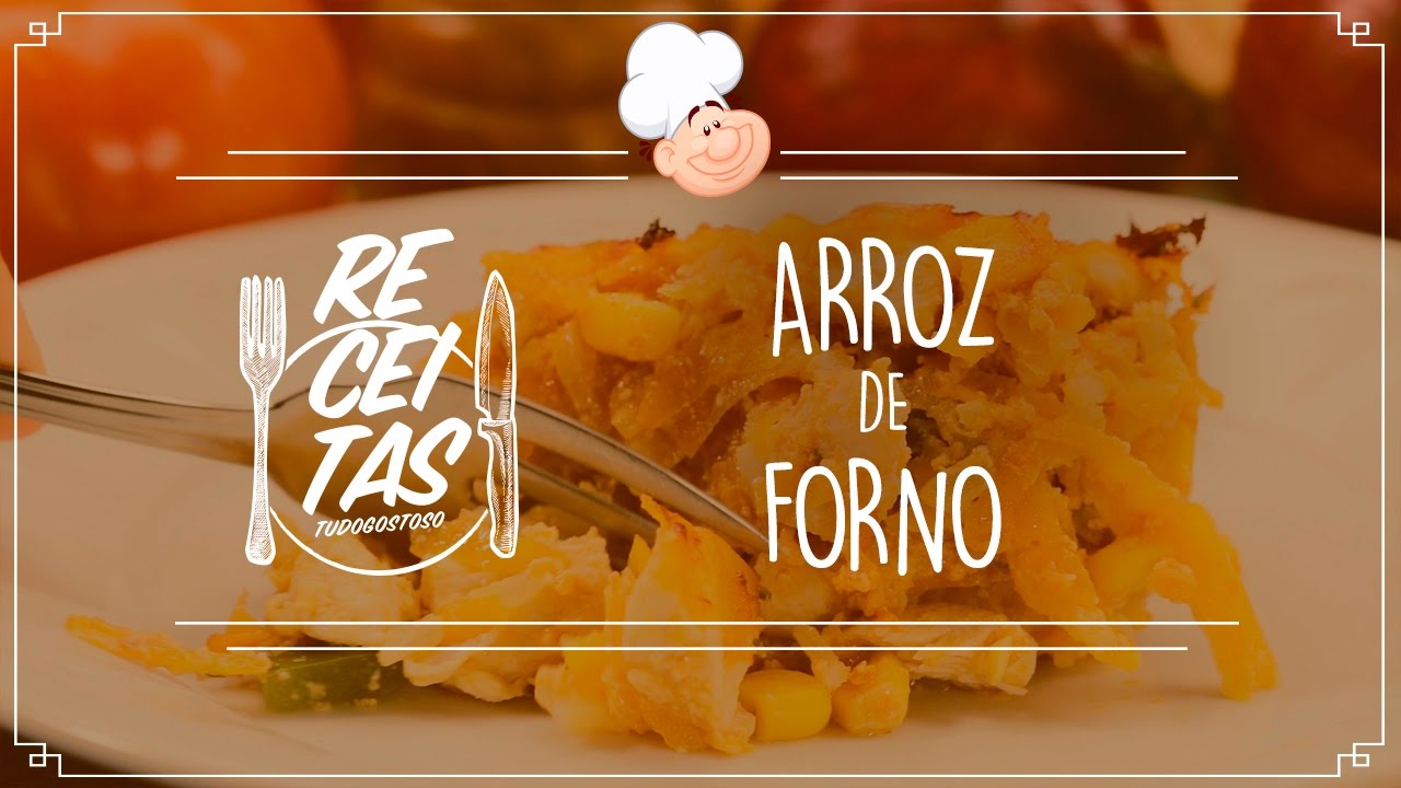 Arroz de forno com frango [Vídeo Receita]