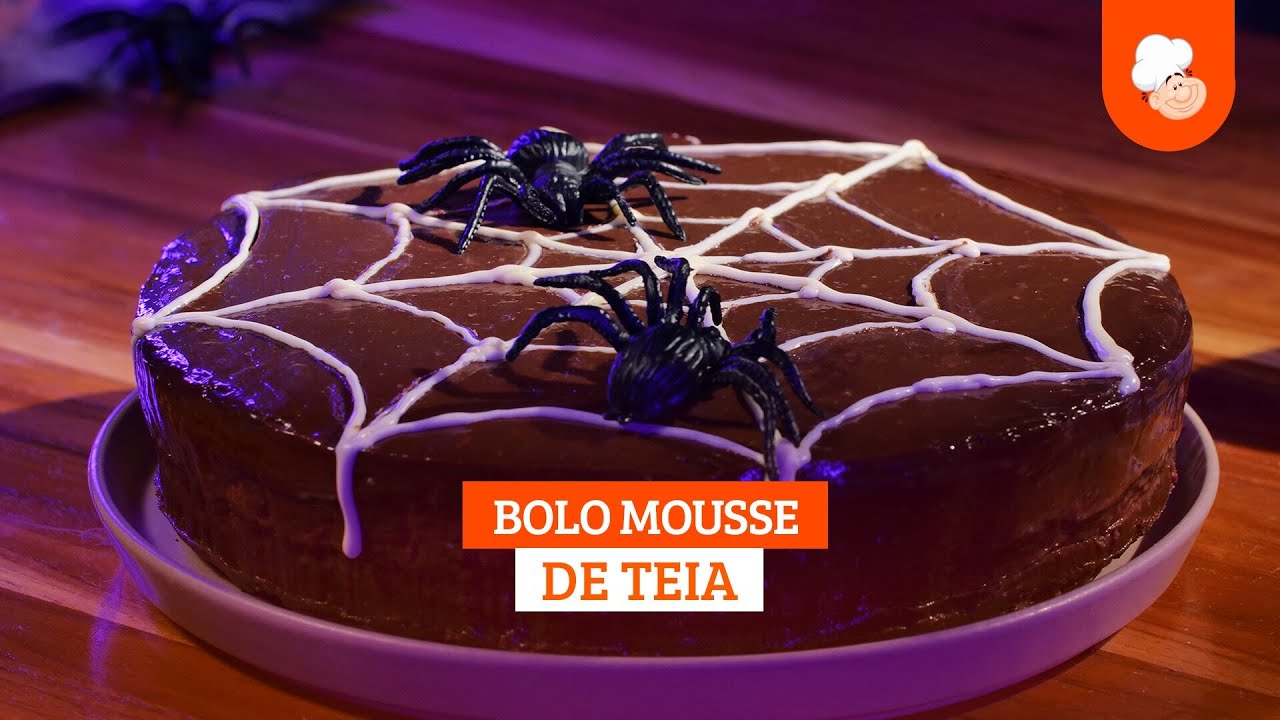 Bolo Mousse de Teia [Vídeo Receita]