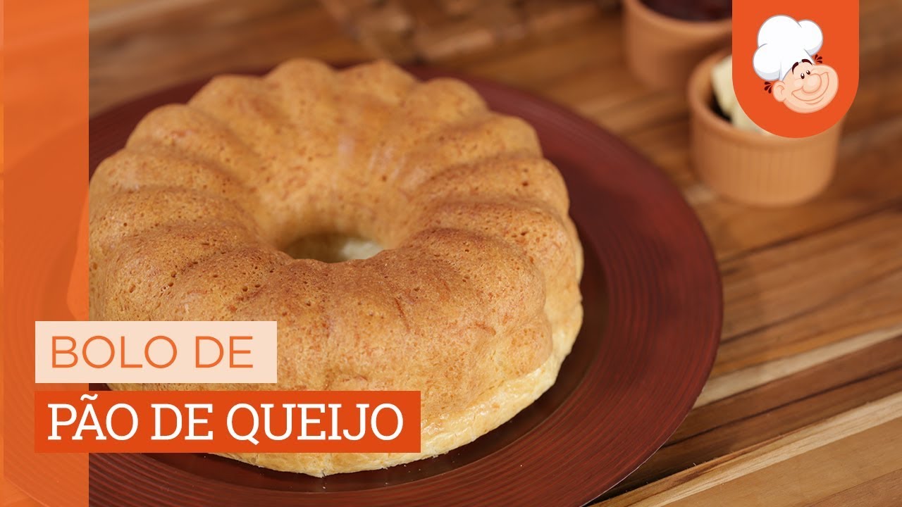 Bolo de pão de queijo [Vídeo Receita]