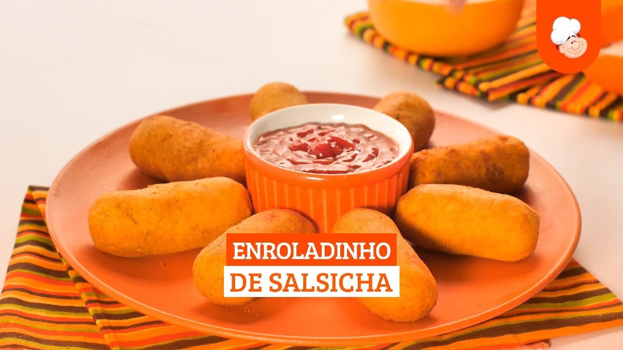 Enroladinho de salsicha [Vídeo Receita]