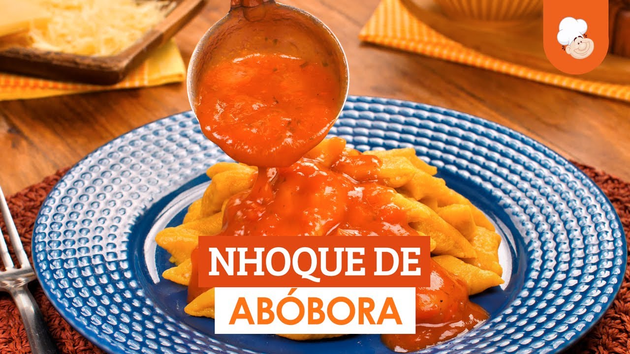 Nhoque de abóbora [Vídeo Receita]