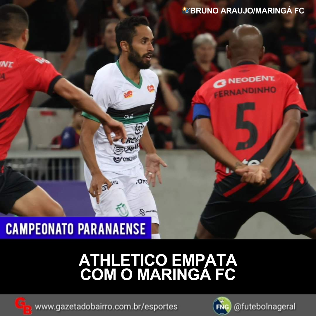 Athletico empata com o líder Maringá na Ligga Arena