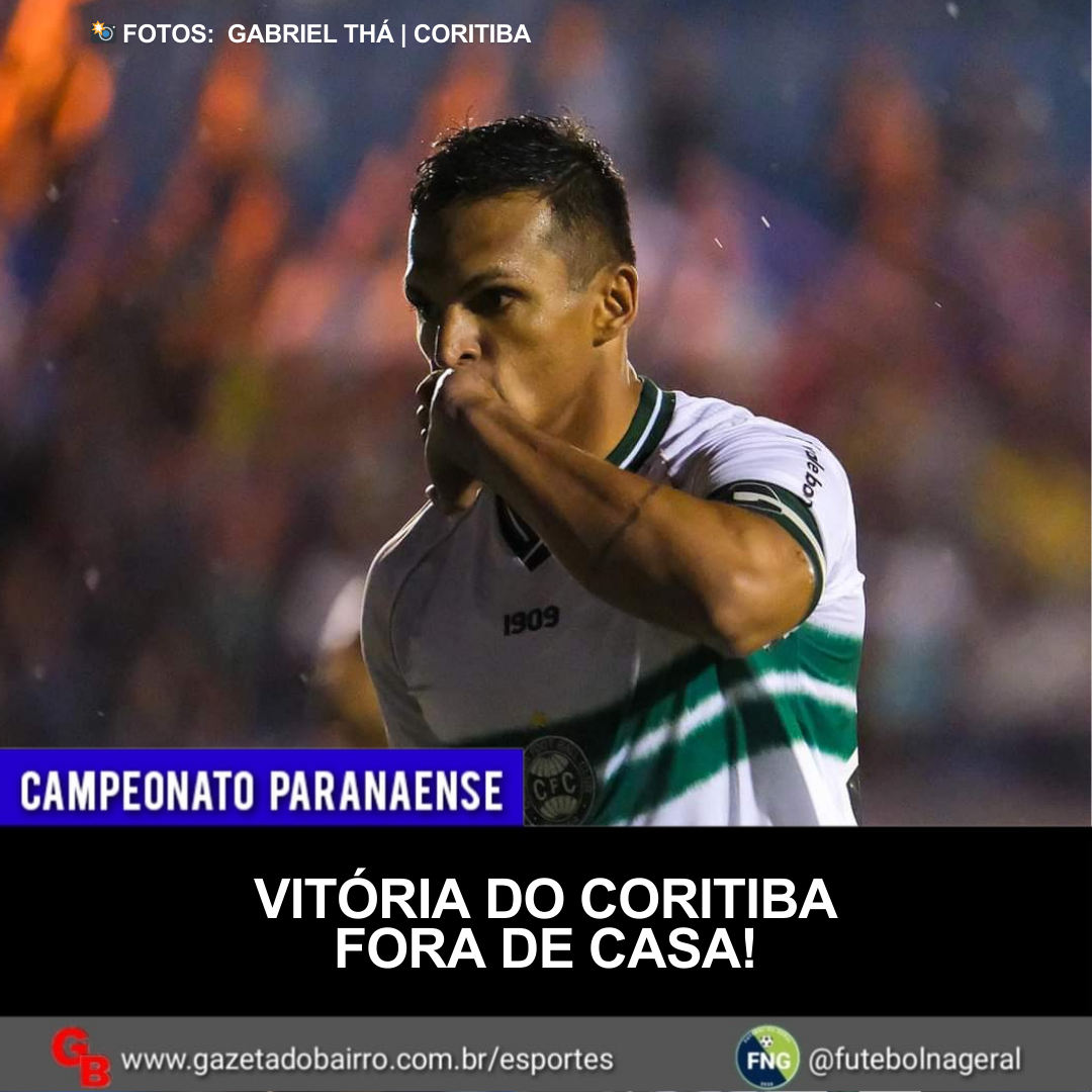Vitória do Coritiba fora de casa!