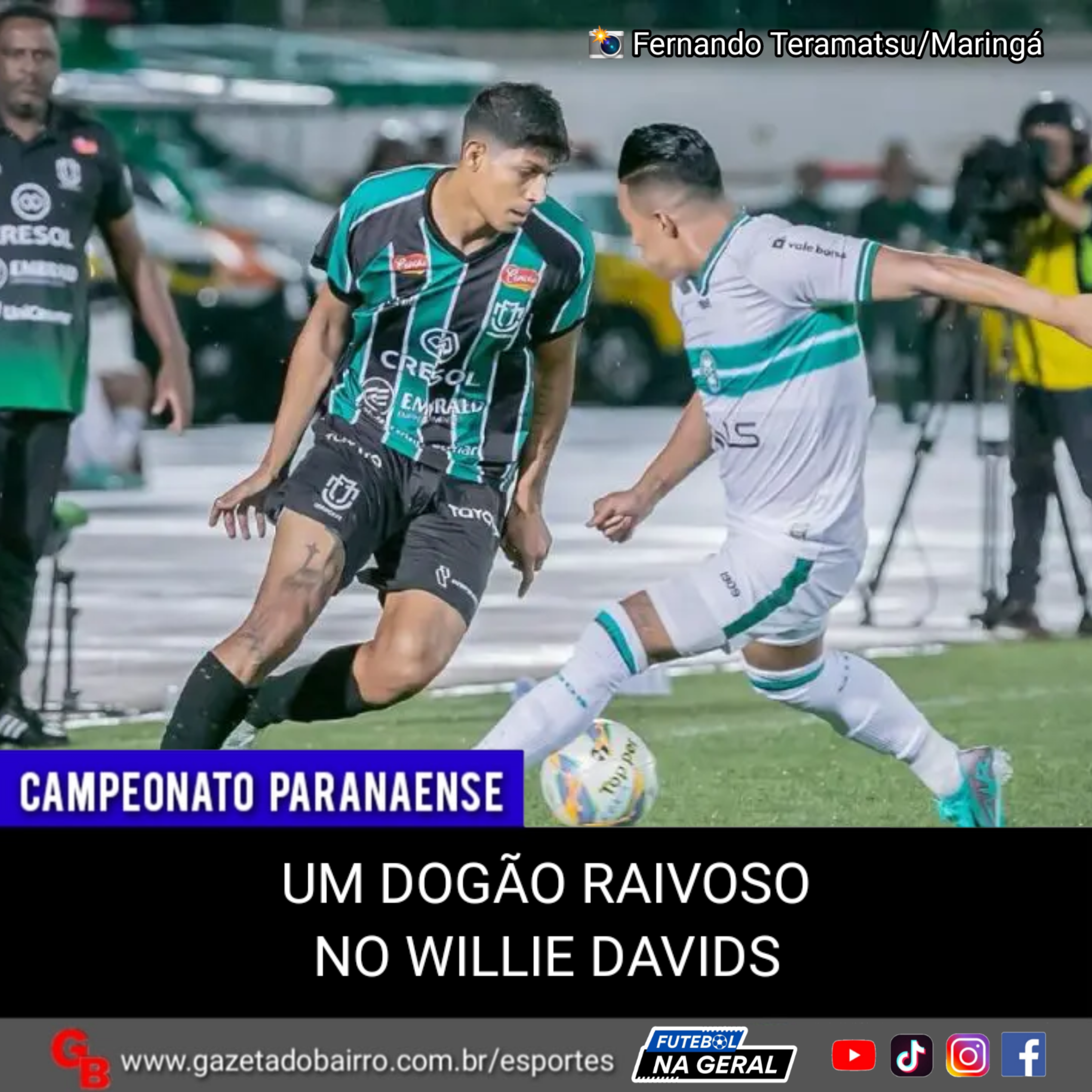 Um Dogão raivoso no Willie Davids