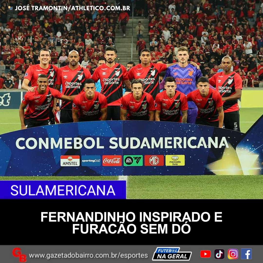 Fernandinho inspirado e Furacão sem dó