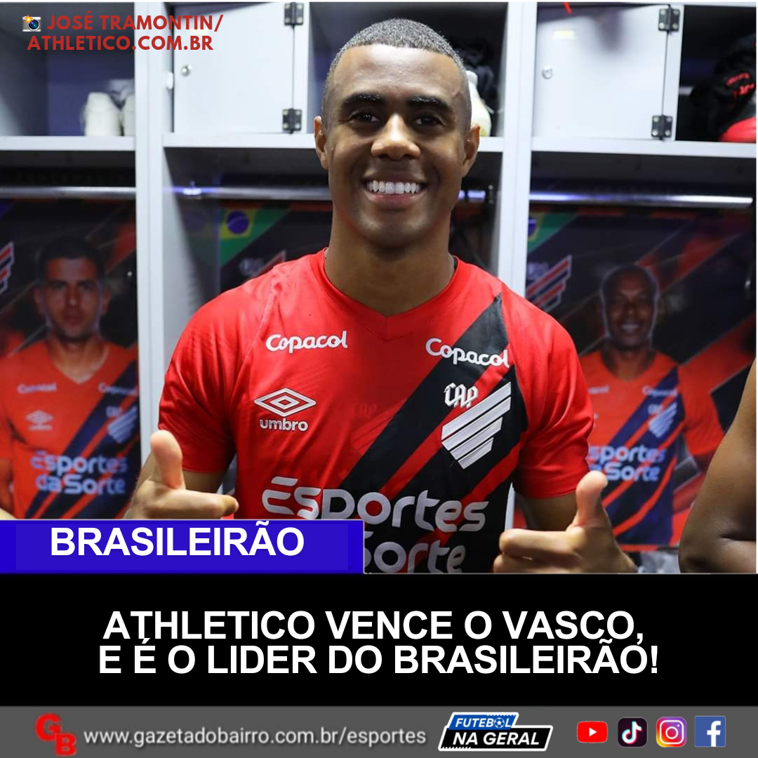 Athletico líder do Brasileirão 2024