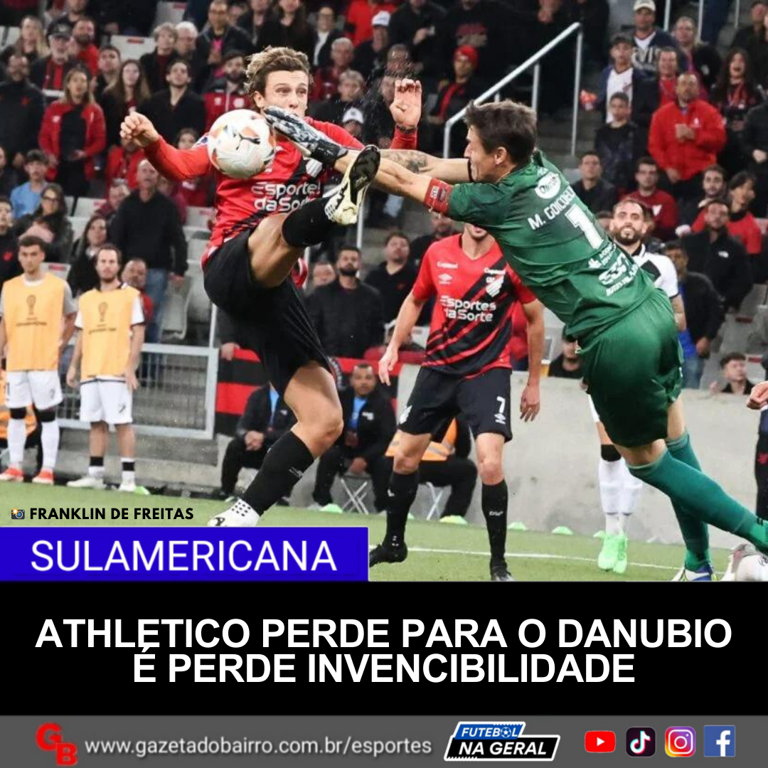 Athetico perde para o Danubio e perde invencibilidade