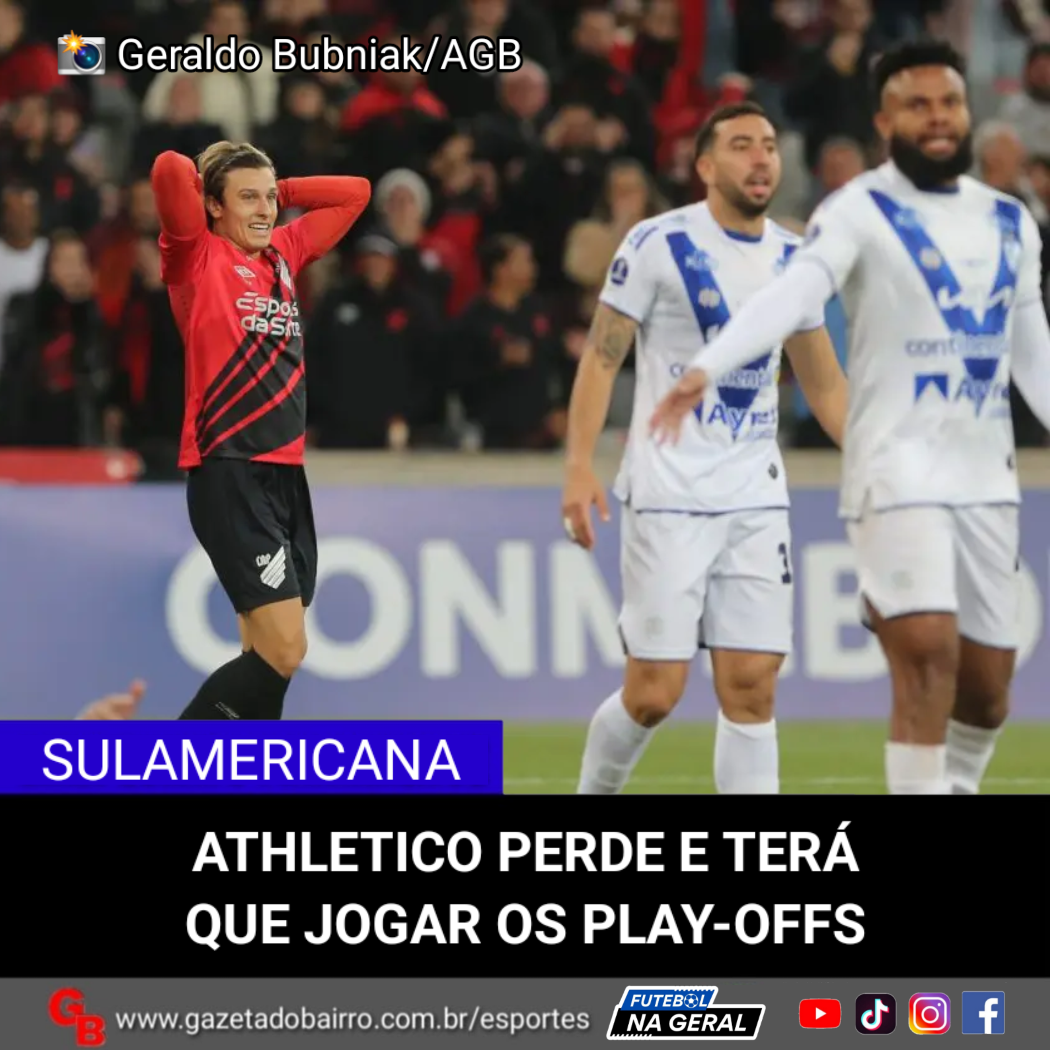 Athletico perde e terá que jogar os play-offs