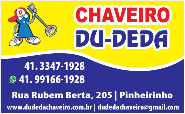 Chaveiro Du-deda