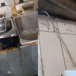 Vídeo flagra sujeira e baratas em cozinha de restaurante de Santos; ASSISTA
