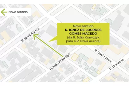 Rua no Sítio Cercado terá sentido único a partir desta segunda-feira – CBN Curitiba – A Rádio Que Toca Notícia
