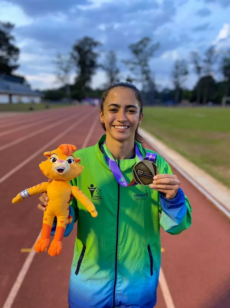 Atleta de Curitiba conquista o ouro na disputa nacional nos Jogos da Juventude