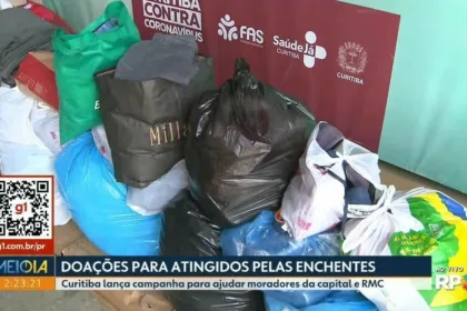 Curitiba tem 105 pontos de arrecadação para ajudar vítimas das chuvas no Paraná - G1