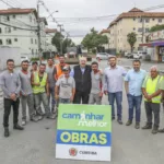 Prefeito de Curitiba vistoria obra que vai valorizar o comércio e garantir mobilidade ativa na Rua David Tows | CGN