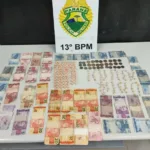 Casal é detido pela PM traficando drogas na Comunidade da Pluma em Curitiba
