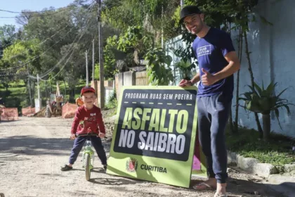 Asfalto no Saibro: zelo pela malha viária transforma bairros de Curitiba e gera empregos | CGN